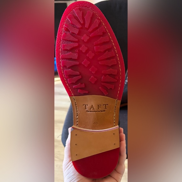 Men’s Black Floral Taft Boots Size 40 EU - Picture 5 of 5